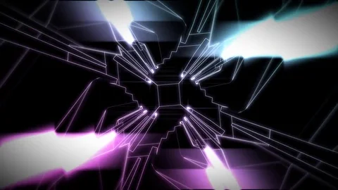 Le Square Looping Animation Stock Footage 73652909