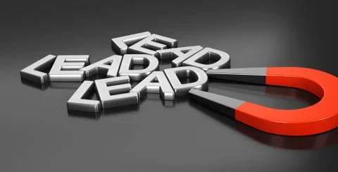 Lead Acquisition Strategy Stock Illustration