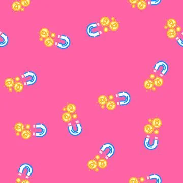 Lead generation business process vector seamless pattern イラスト素材