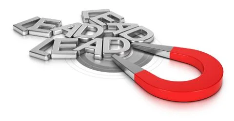 Lead Generation Concept Stock Illustration