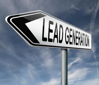 Lead generation Stock Illustration