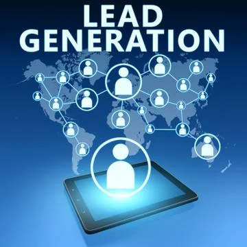 Lead Generation Stock Illustration