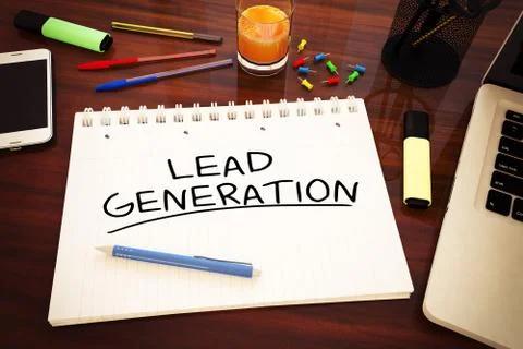 Lead Generation Stock Illustration