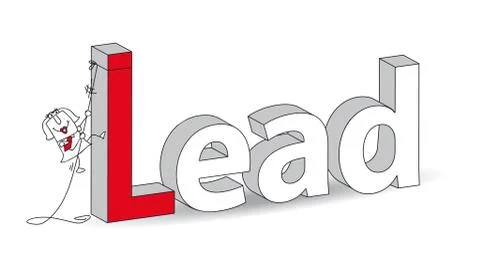 Lead Stock Illustration