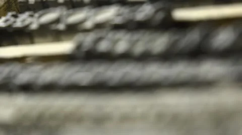 Lead letters focus shift close up Stock Footage 59182094