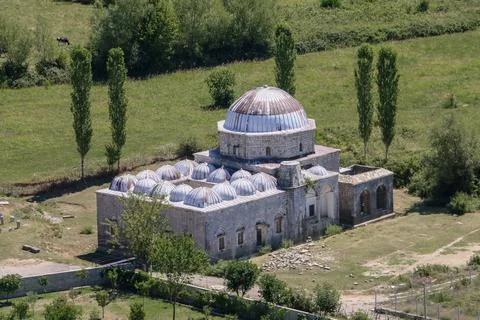 Lead mosque - Xhamia e Plumbit - in Shkoder, Albania Stock Photos