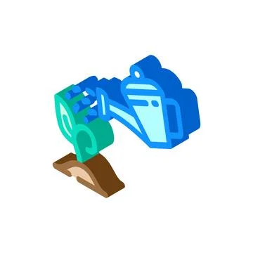 Lead nurturing business process isometric icon vector illustration 스톡 일러스트