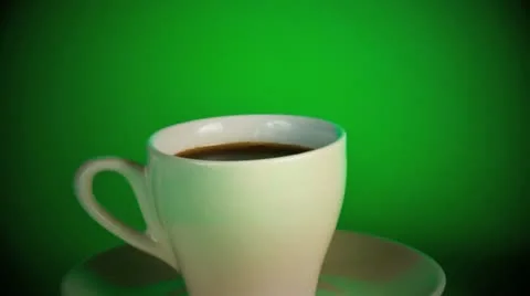 Lead pencils and a cup of espresso coffee Stock Footage 21303948