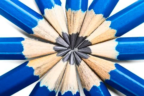 Lead pencils Stock Photos