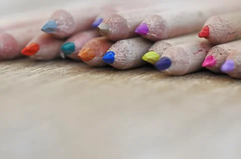 Lead pencils Stock Photos