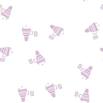 Lead qualification glyph vector seamless pattern 스톡 일러스트