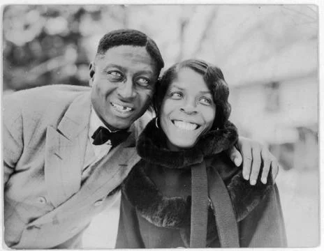 Leadbelly and Martha 스톡 사진