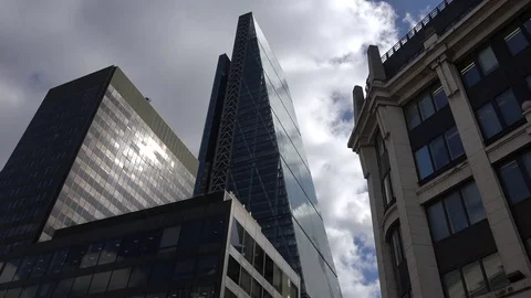 Leadenhall building Stock Footage