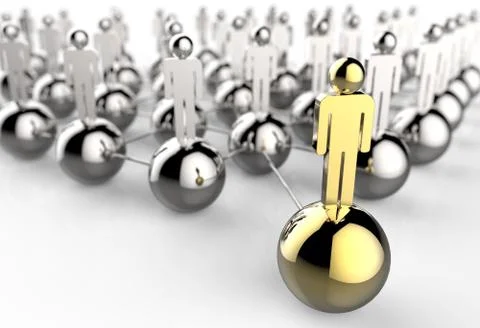 Leader of competition. concept Stock Illustration