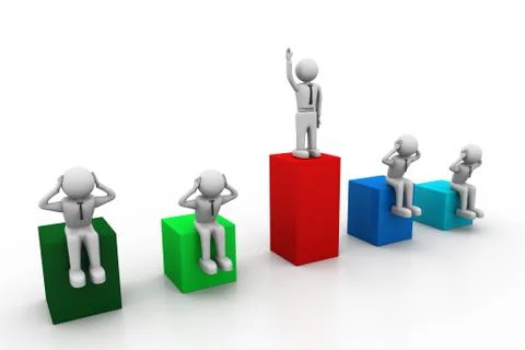 Leader concept Stock Illustration
