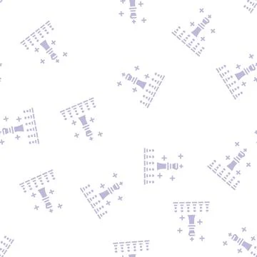 Leader of game glyph seamless pattern 스톡 일러스트