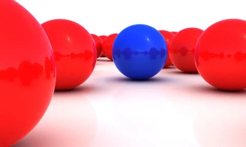 Leader of group Stock Illustration