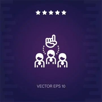 Leader  icon Stock Illustration
