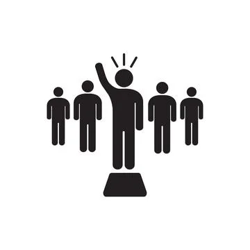 Leader icon vector for your web site design, logo, app, UI. illustration イラスト素材