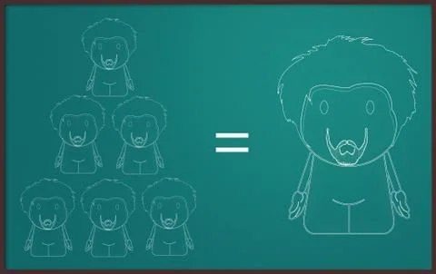 Leader Stock Illustration