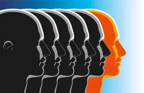 Leader Stock Illustration