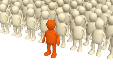 Leader Stock Illustration