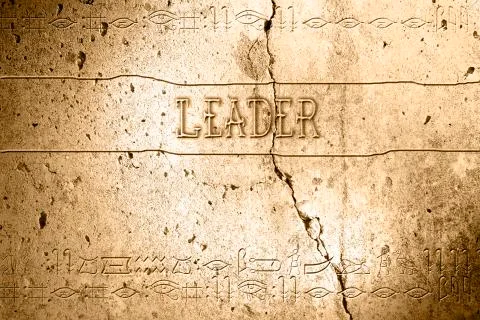 Leader Stock Illustration