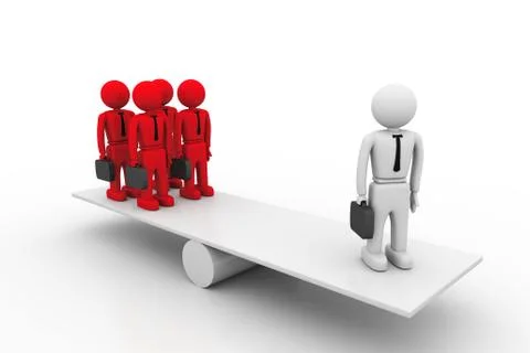 Leader Stock Illustration