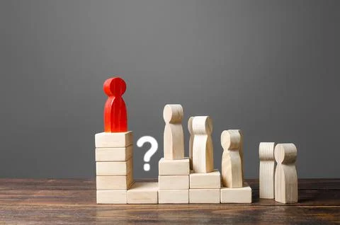 The leader makes it impossible to overthrow him and replace. Lack of a soci.. Stock Photos