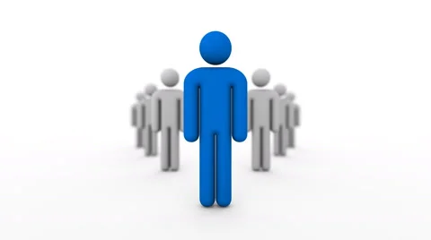 Leader Moves Forward Stock Footage 67181290