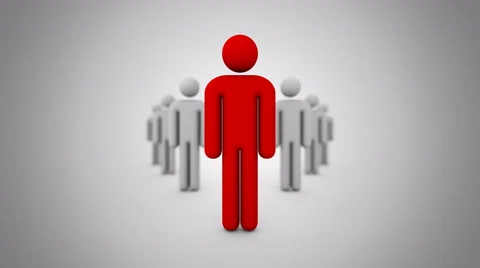 Leader Moves Forward Stock Footage 67181836