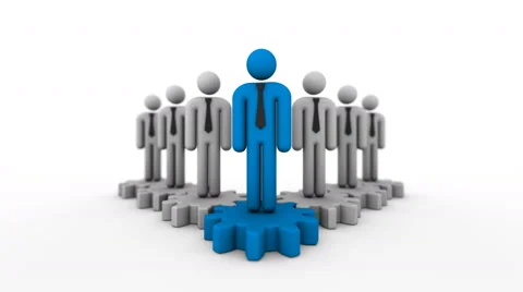 Leader Moves Forward Stock Footage 67642040