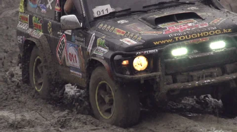 Leader Races HD Stock Footage 34435683