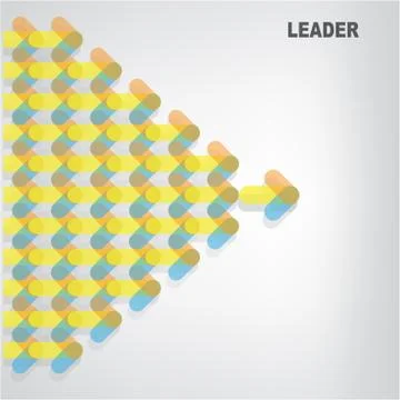 Leader sign Иллюстрация