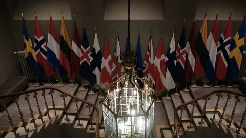 Leaders of the Common Expeditionary Force countries arrive on second day of thei Stock Footage 295779836