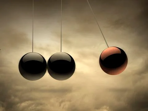 Leadership concept on clouds background. Stock Illustration