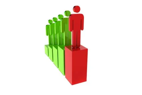 Leadership concept Stock Illustration