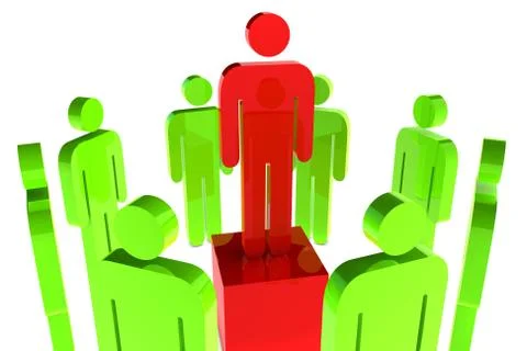 Leadership concept Stock Illustration