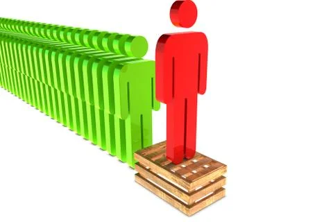 Leadership concept Stock Illustration
