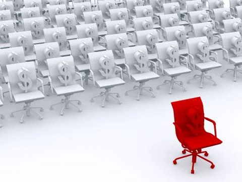 Leadership concept Illustrazione stock