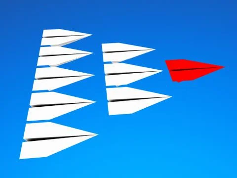 Leadership concept Illustrazione stock