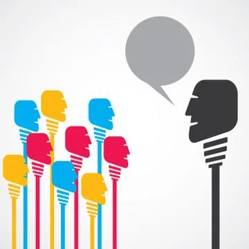 Leadership concept vector Stock Illustration