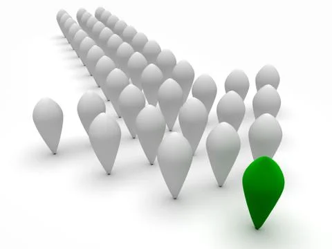 Leadership concepts Stock Illustration