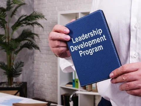 Leadership Development Program is shown on the conceptual business photo Stock Photos
