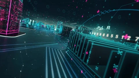 Leadership with digital technology concept Stock Footage 94094712