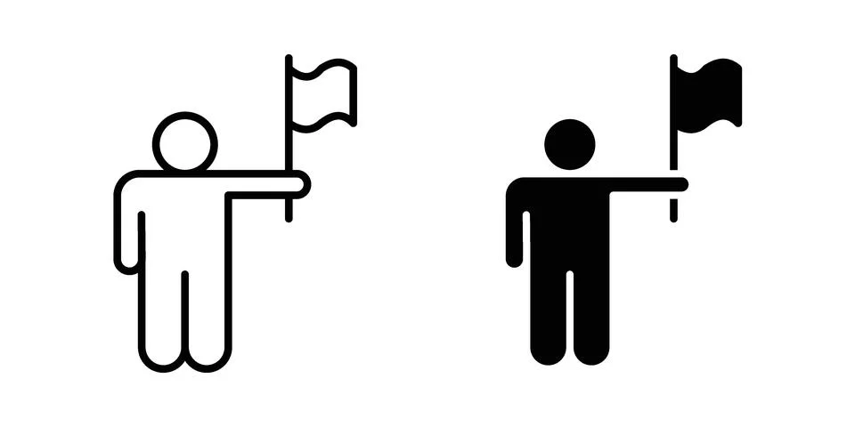 Leadership icon vector design. EPS10 Stock Illustration