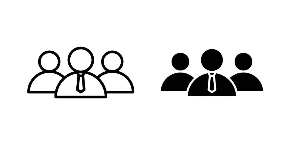 Leadership icon for web projects Stock Illustration
