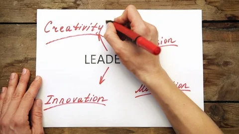 Leadership scheme concept Stock Footage 103980949