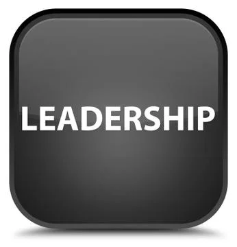 Leadership special black square button イラスト素材