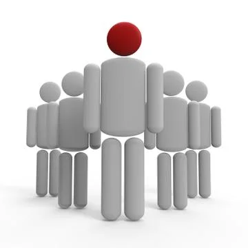 Leadership v Stock Illustration